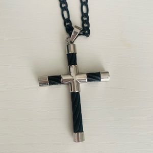 Men’s stainless steel Cross